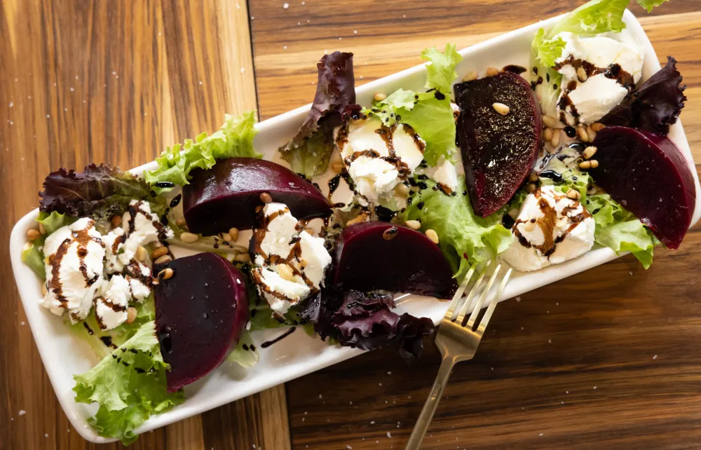 Roasted Beets and Goat Cheese GF