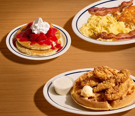 world-famous buttermilk pancakes