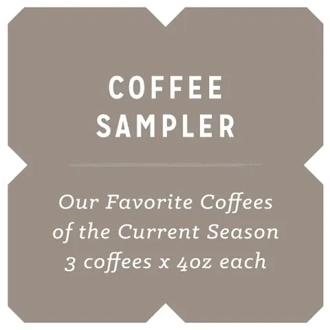 Coffee Sampler