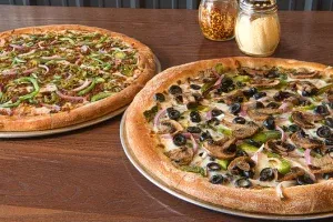 2 Large Specialty Pizzas