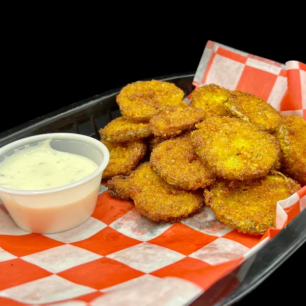 HOMEMADE FRIED PICKLES