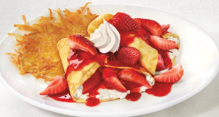 Strawberry Creapes
