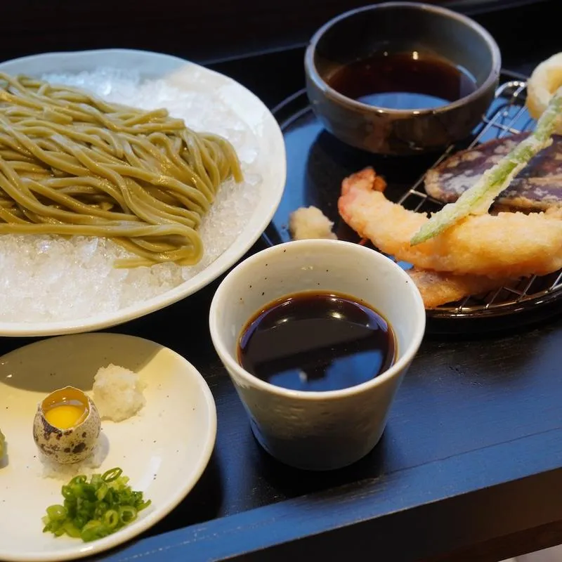 Matcha Zaru Udon