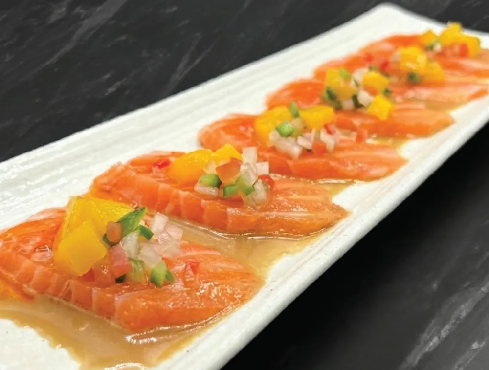 SESAME SALMON CARPACCIO