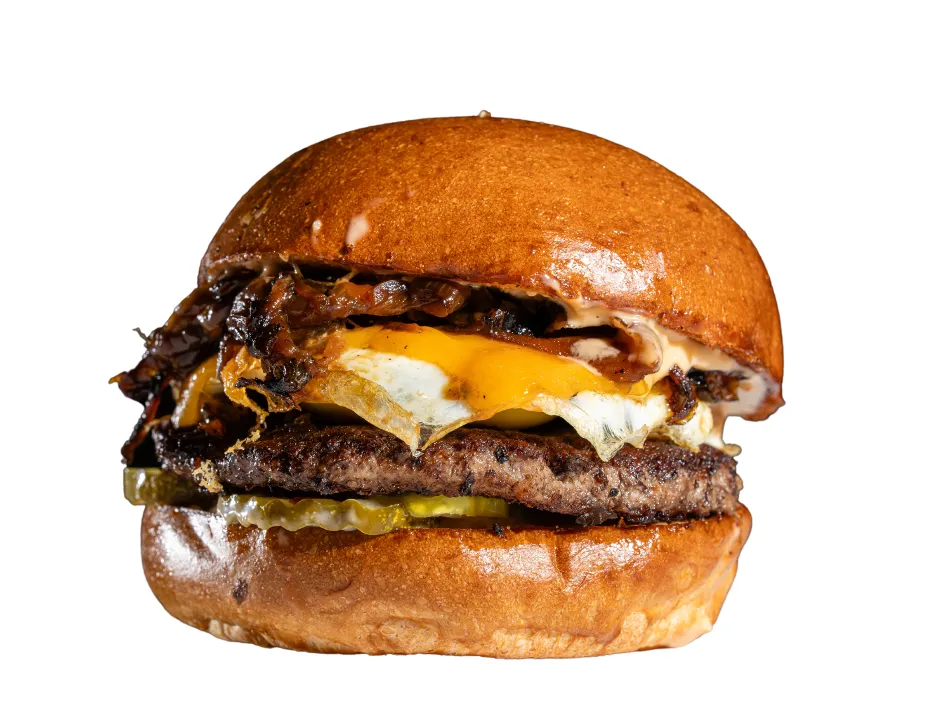 EGGBRED CHEESEBURGER