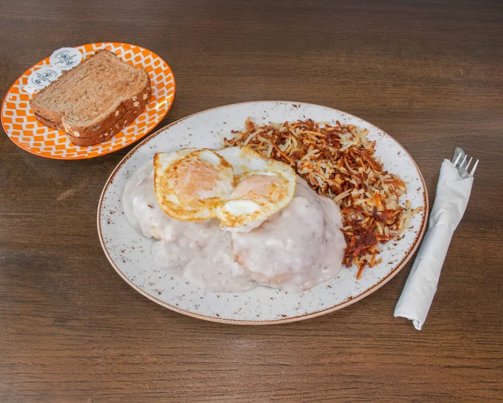HOMEMADE BISCUITS & GRAVY