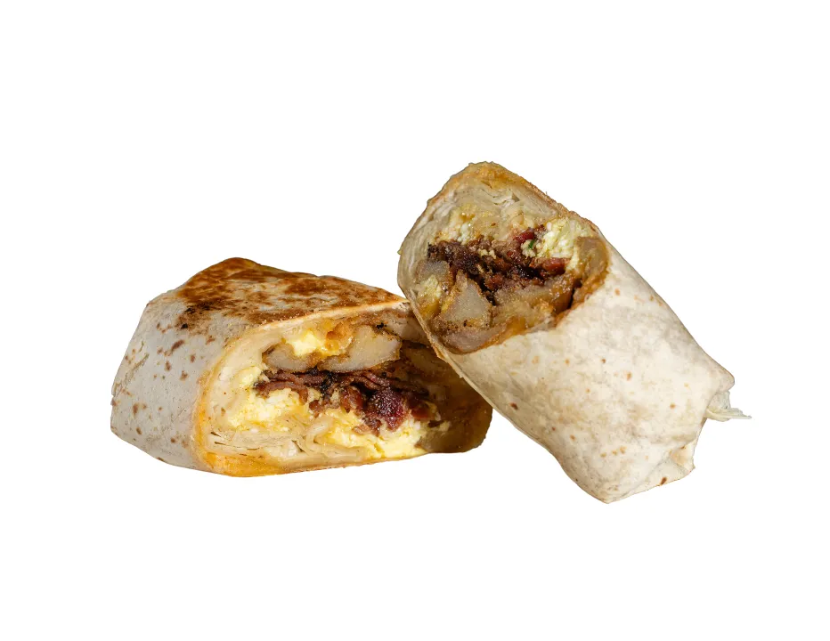 Pastrami Breakfast Burrito