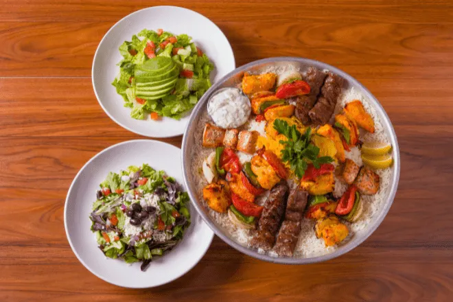 Family Style Kabobs (Dine In Only)