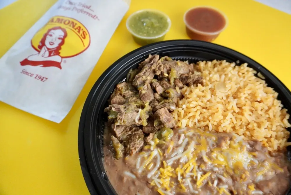 Beef & Green Chile Plate