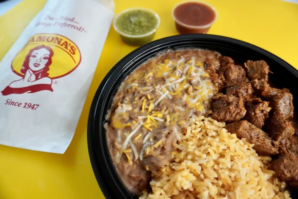 Beef & Red Chile Plate