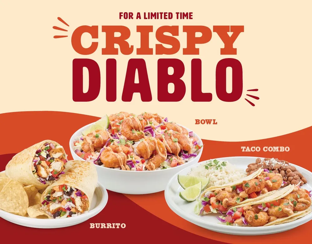 Crispy Diablo Burrito